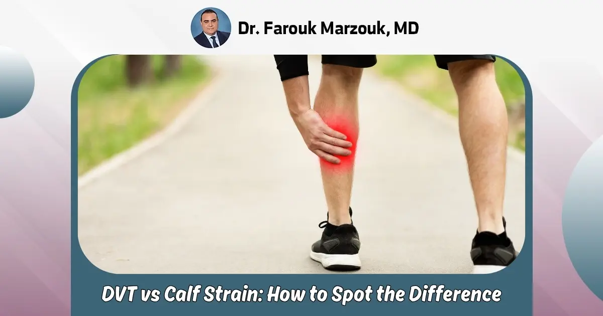 How To Tell The Difference Between DVT vs Calf Strain