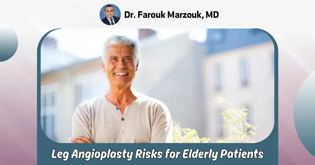 Leg angioplasty risks for elderly